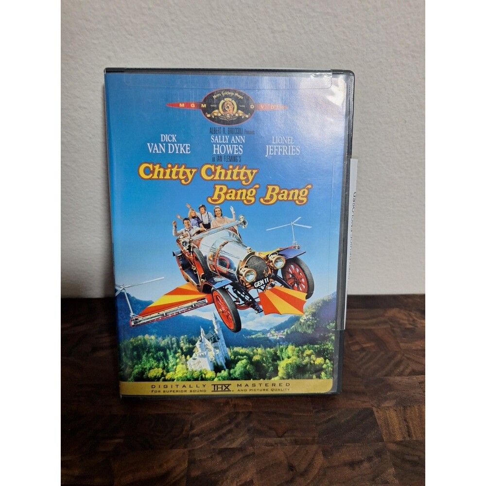 Chitty Chitty Bang Bang DVD 1998 Musical Dick Van Dyke THX Sing Along Booklet